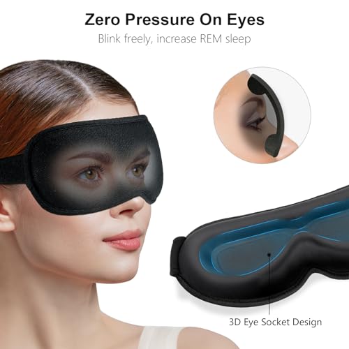 Gritin Light-Blackout Zero Eye Pressure Sleeping Eye Mask