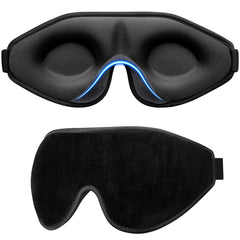 Gritin Light-Blackout Design Eye Zero-Pressure 3D Sleeping Mask