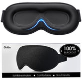 Gritin Light-Blackout Zero Eye Pressure Sleeping Eye Mask