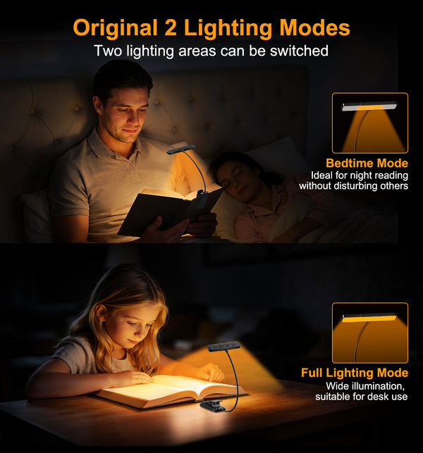 Gritin Gen 2 32 LED Dual-Beam Clip-On Book Light