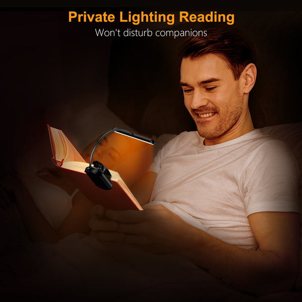Gritin 19 LED Book Light with Memory Function