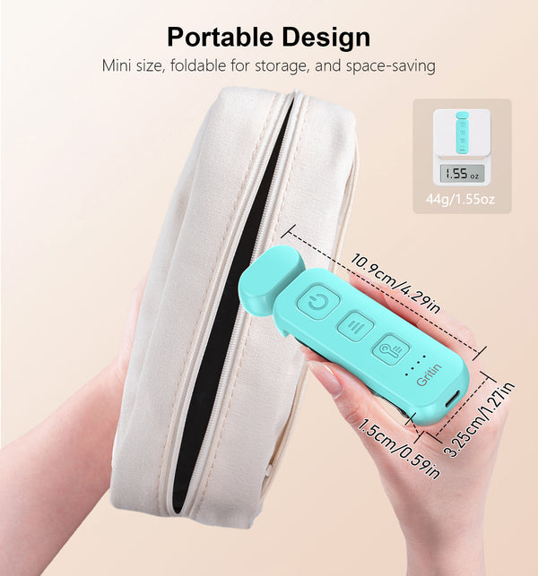 Gritin Reading Light, Book Light for Reading in Bed, Clip on Book Reading Light