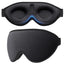 Gritin 100% Light Blocking Sleep Masks for Men & Women-Zero Pressure Sleeping Eye Mask -3D Ergonomic Design Eye Movement and Eyelash Friendly, Ultra Comfortable Blindfold for Sleeping
