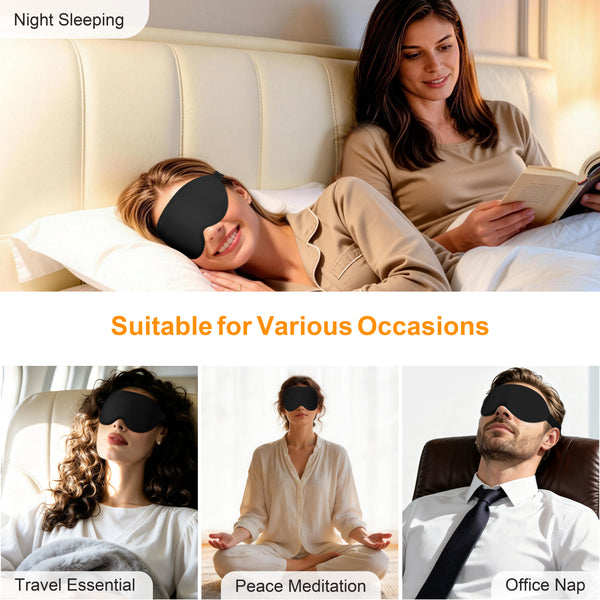 Gritin 2026 Gen 2 Sleep Mask-100% Blackout Eye Sleeping Mask