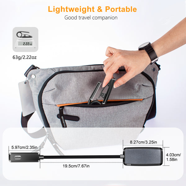 Lampe de lecture rechargeable Gritin à 9 LED pour lire au lit