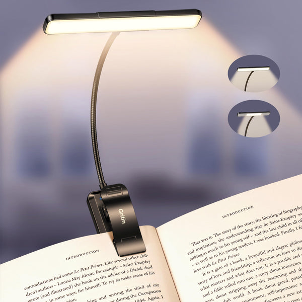 Gritin Gen 2 32 LED Dual-Beam Clip-On Book Light