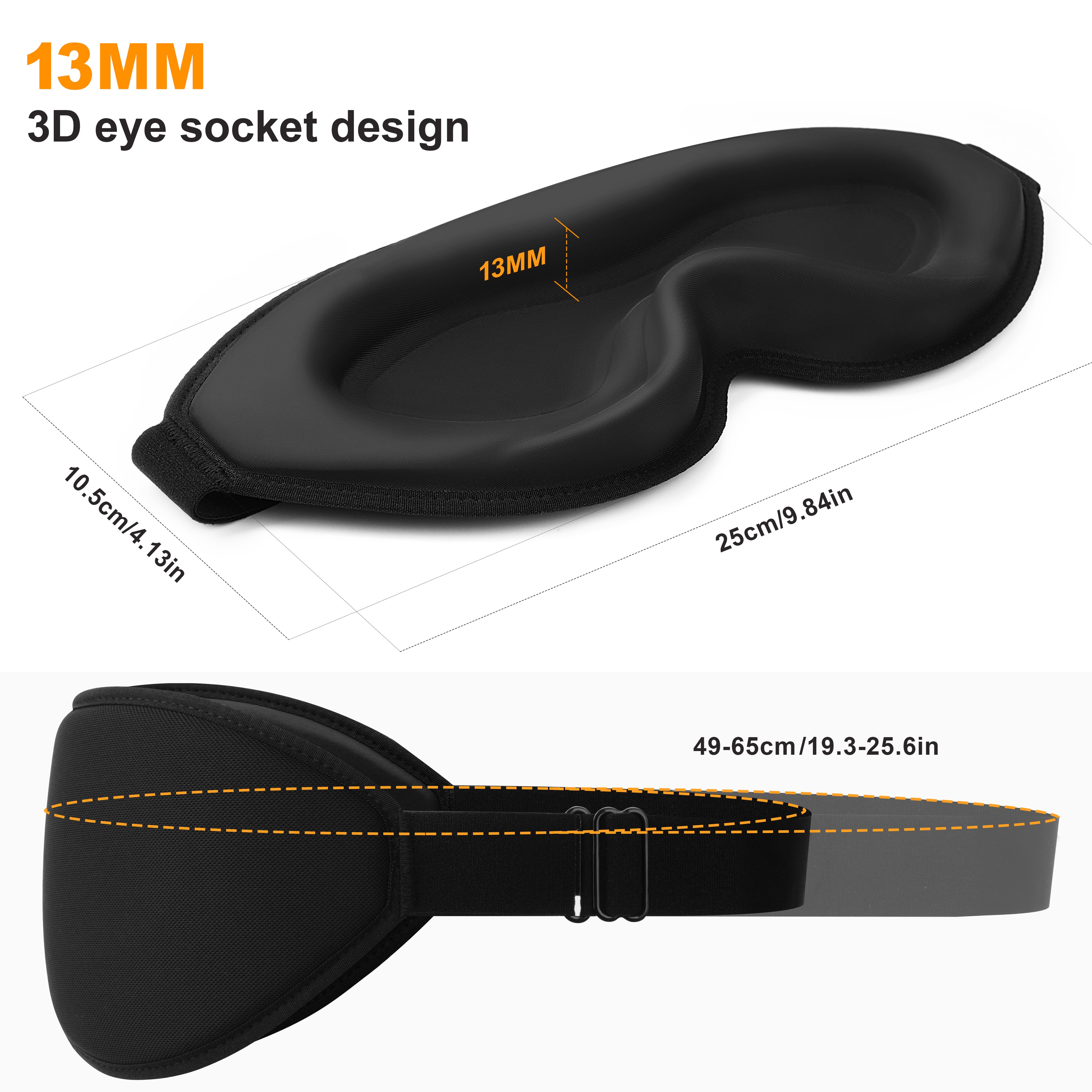 Gritin 2026 Gen 2 Sleep Mask-100% Blackout Eye Sleeping Mask