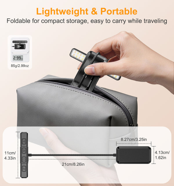 Gritin Gen 2 32 LED Dual-Beam Clip-On Book Light