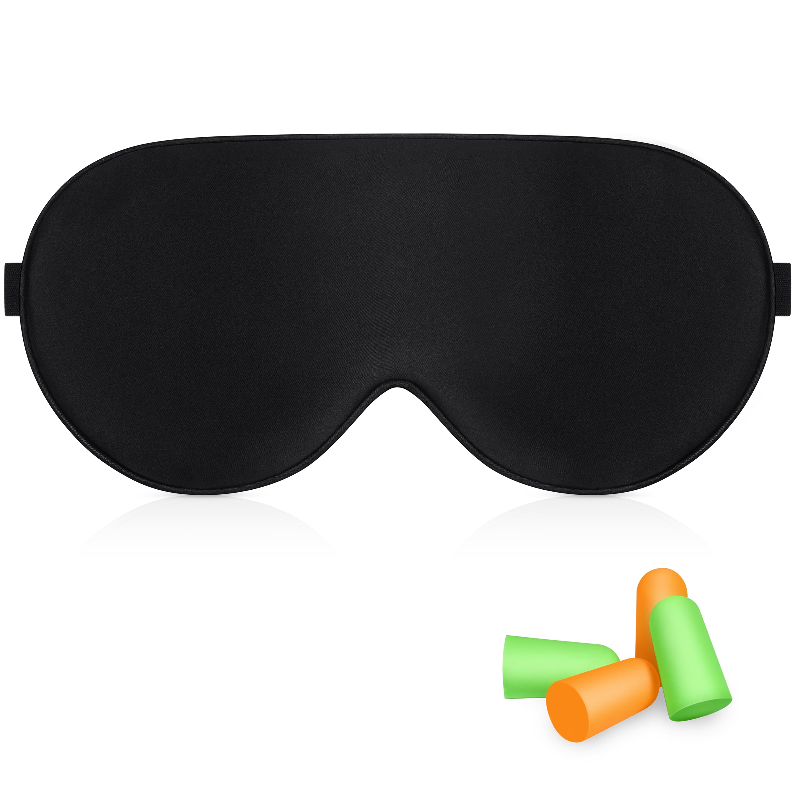 Gritin Light-Blackout Design Ultra Soft & Comfortable 100% Natural Silk Sleeping Mask Main image