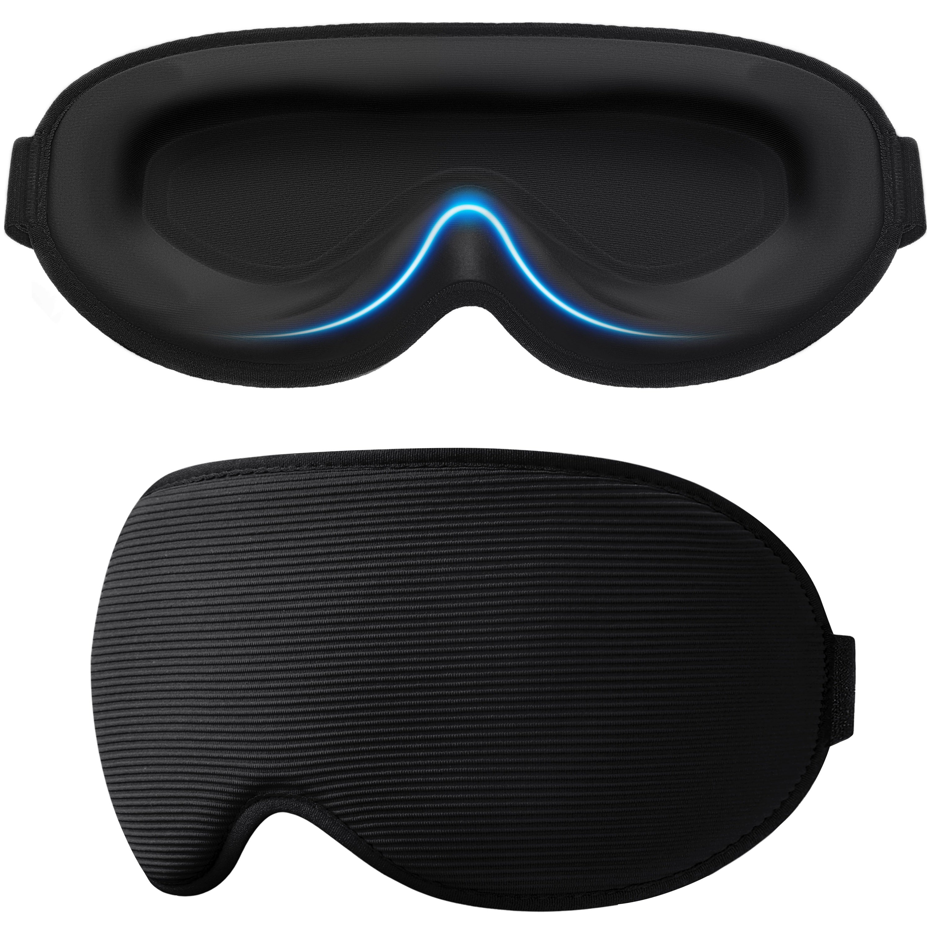 Gritin 100% Blackout Sleep Mask – Zero Eye Pressure 3D Eye Mask for Side Sleepers, Soft & Comfortable for Sleep & Travel Main image