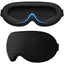 Gritin 100% Blackout Sleep Mask – Zero Eye Pressure 3D Eye Mask for Side Sleepers, Soft & Comfortable for Sleep & Travel