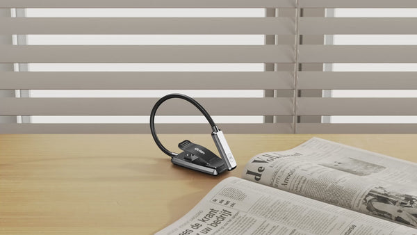 Lampe de lecture rechargeable Gritin à 9 LED pour lire au lit
